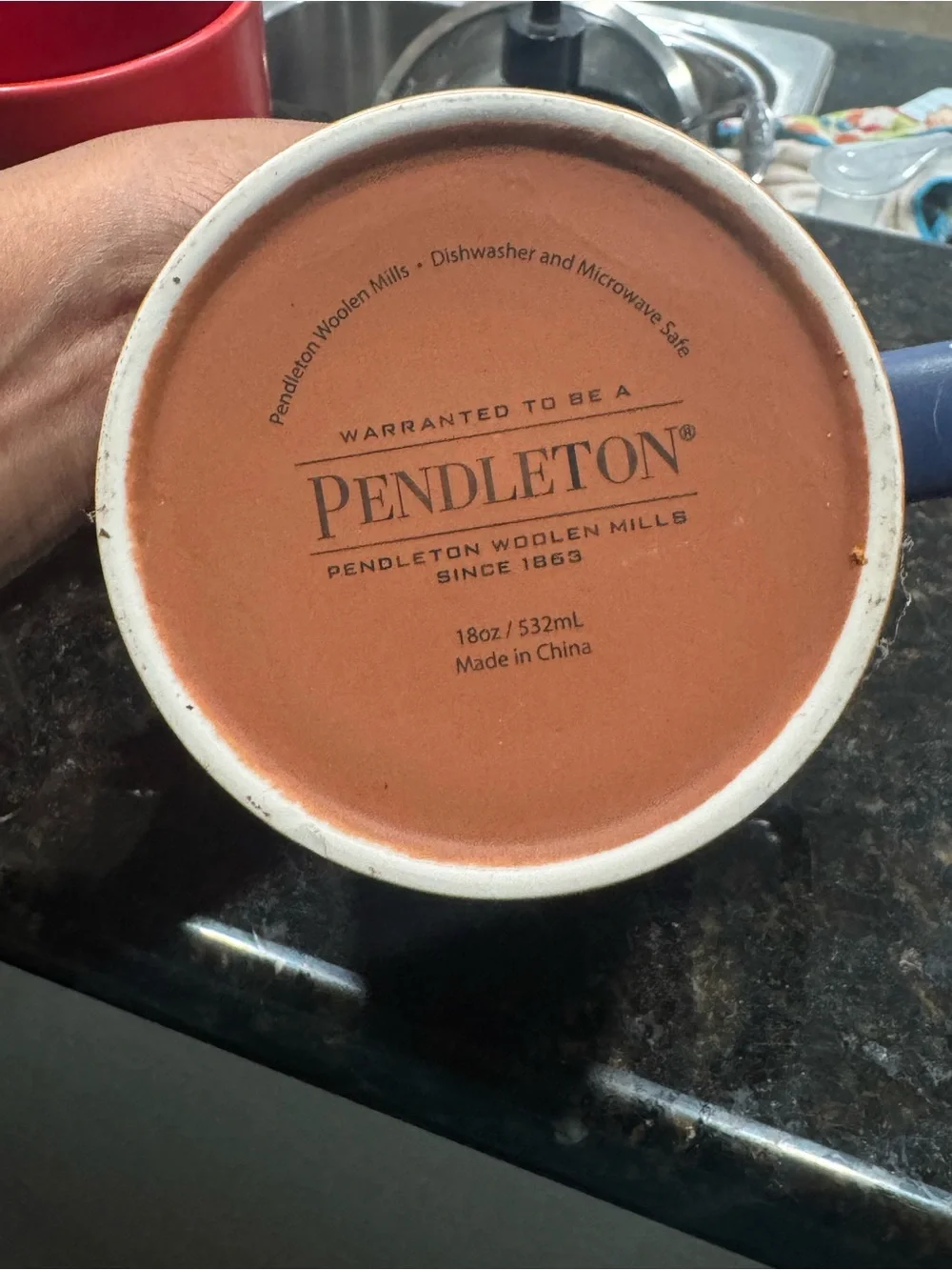3 set of Pendleton mugs